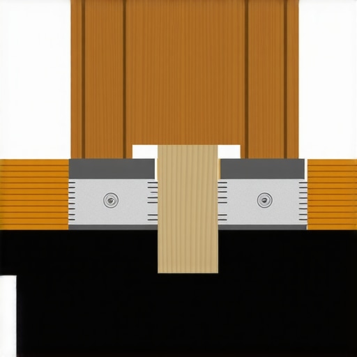Cross-section of a mantel showing a hidden steel plate support system.