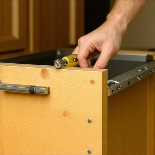 How to Fix Pull-Out Trash Cans That Keep Ripping Out of the Frame