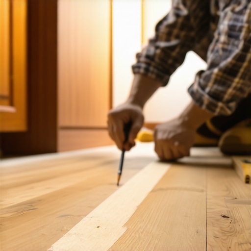 How to Scribe Built-in Cabinets to Slanted Kitchen Floors