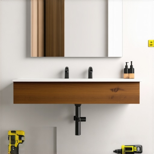How to Secure Floating Vanities to Double-Layer Drywall