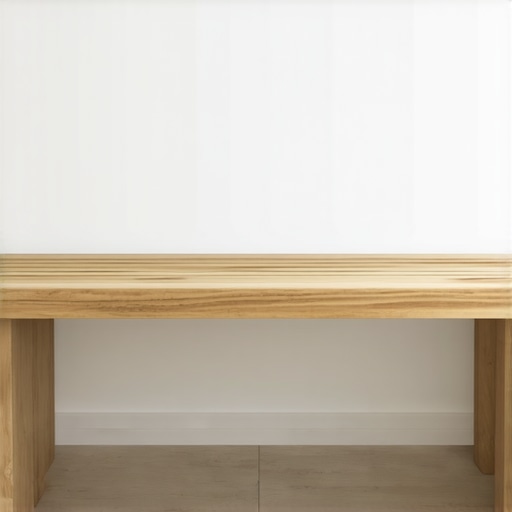How to Stop Mudroom Bench Rocking with a Stealth Ledger