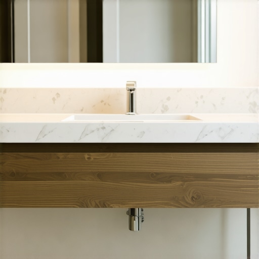 How to Support Quartz Counters on Custom Floating Vanities
