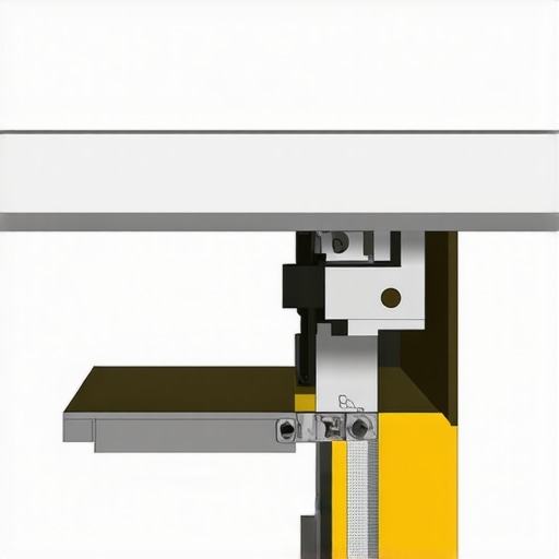 Diagram of steel plate reinforcement for wall-hung cabinets