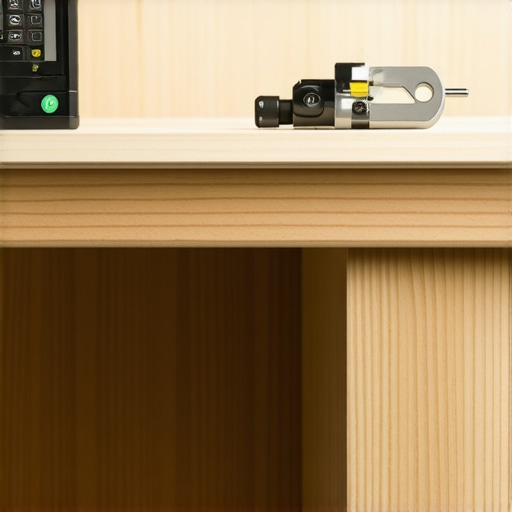 Digital level and scribing tool for cabinet maintenance