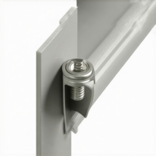 Professional Snaptoggle Anchor for Metal Studs Close-up of a snaptoggle anchor being installed into a metal stud for heavy shelf support.