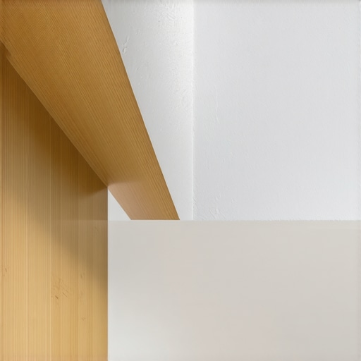 A carpenter tracing a ceiling's irregular profile onto a wooden trim piece for a gap-free cabinet installation.