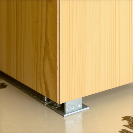 Stop Wobbly Kitchen Islands with This Subfloor Anchor