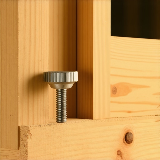 Heavy duty lag bolt installation into ceiling joist