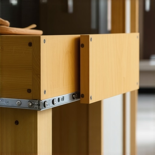 The Anti-Sag Bracket for Wide Under-Counter Drawers
