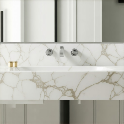 The Hidden Steel Support for Massive Quartz Vanities