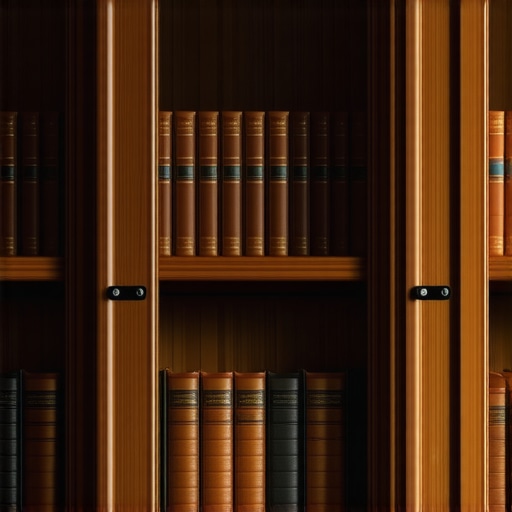 The Lateral Support Move for Tall Library Bookcases