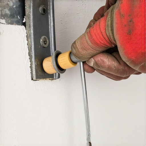 A detailed view of how to shim the gap between old plaster and wood lath to prevent wall cracking during installation.