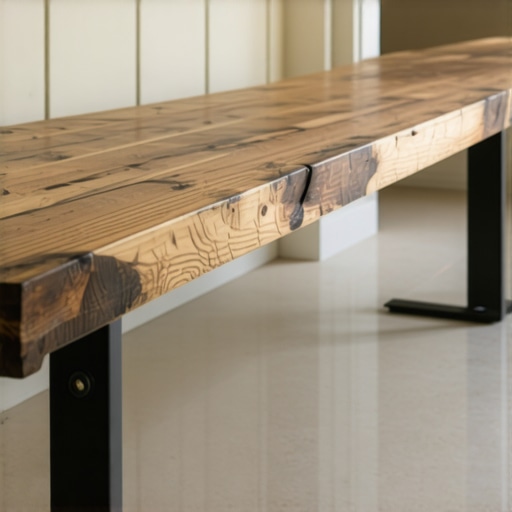The Steel Bracket Hack for Floating Entryway Benches