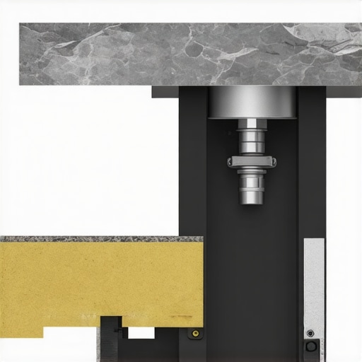 Diagram showing how to ventilate a vanity toe-kick and reinforce the frame for stone counters.