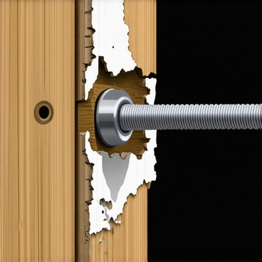 Diagram illustrating how toggle bolts damage drywall when supporting heavy floating vanities