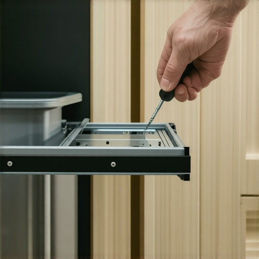 Why Your Pull-Out Trash Bin Binds and the Rail Realignment